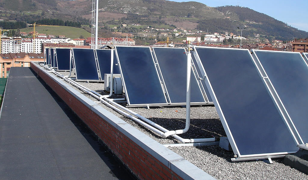 Solar en campo de fútbol