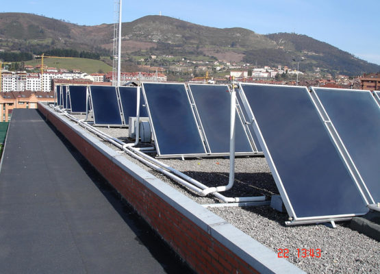 Solar en campo de fútbol